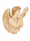 L'Ange au Souffle Étoilé (H) — REF-ANG02